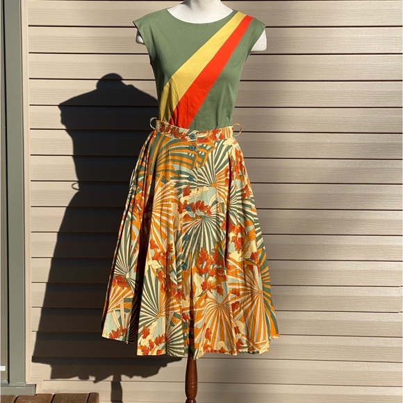 Amazing 1970s vintage ensemble ( skirt and top) - Picture 1 of 13